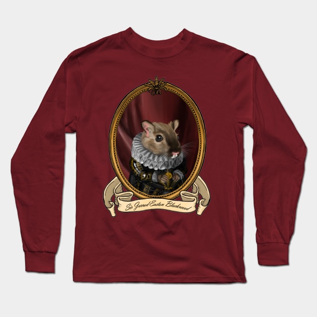 Renaissance Pet - Sir Jarrod Easton Blackwood Long Sleeve T-Shirt by JMSArt